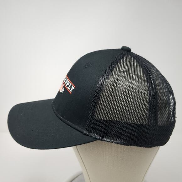 D&B Supply 1959 American Flag Snapback Trucker Hat Black One Size Outdoor Cap - Picture 3 of 11